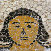 17 - Termine del mosaico prima della stuccatura